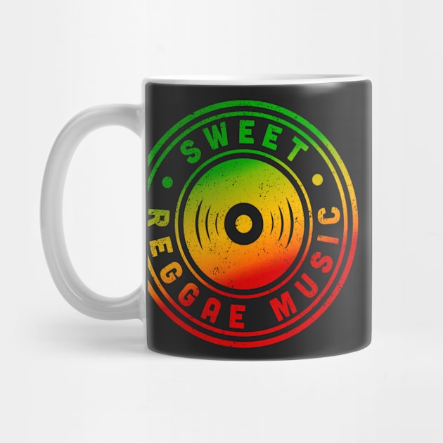 Sweet Reggae Music Rasta Colors by rastauniversity